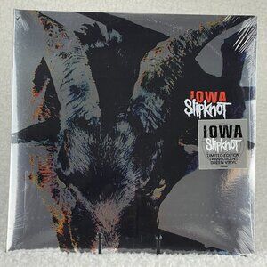 Slipknot - Iowa [New Vinyl LP]‎ Coke Bottle Green , Clear Vinyl Record Music